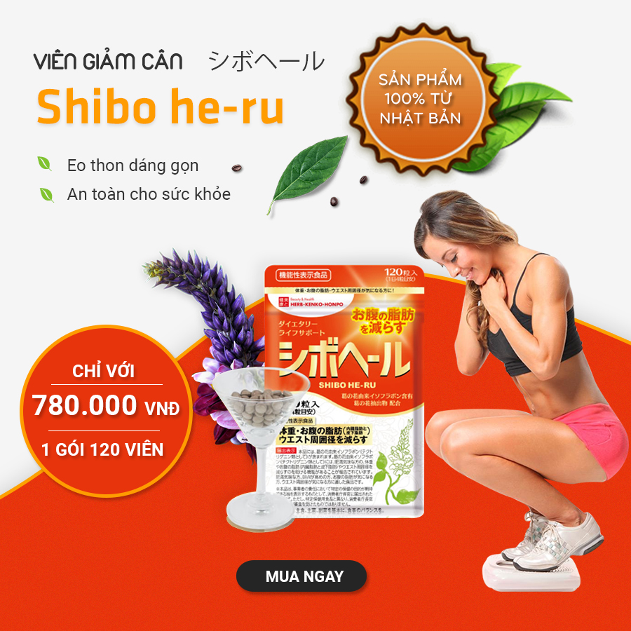 Viên Giảm Cân Shibo He-ru – Eo Thon Dáng Gọn, An Toàn Sức Khỏe! Viên Giảm Cân Shibo He-ru – Eo Thon Dáng Gọn, An Toàn Sức Khỏe!