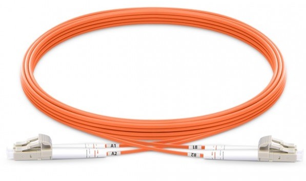Fiber patch cord LC/LC Multi-mode OM2 50/125µm DINTEK (3 mét) (2104-07019)