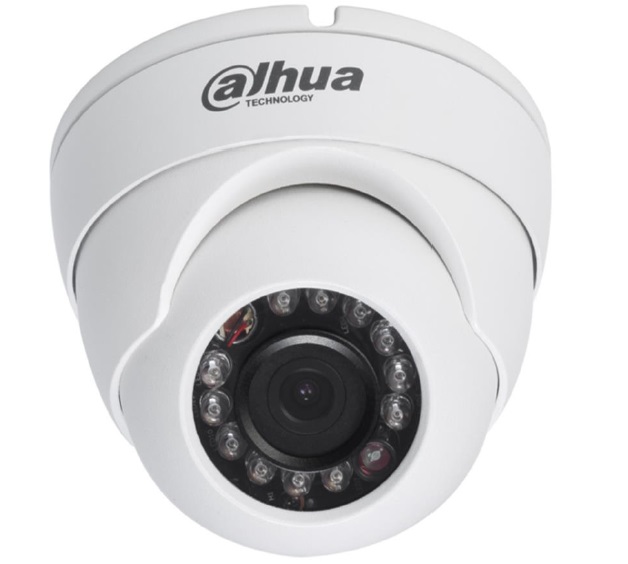 Camera HDCVI/HDTVI/AHD Dome hồng ngoại 1.0 Megapixel DAHUA HAC-HDW1000MP