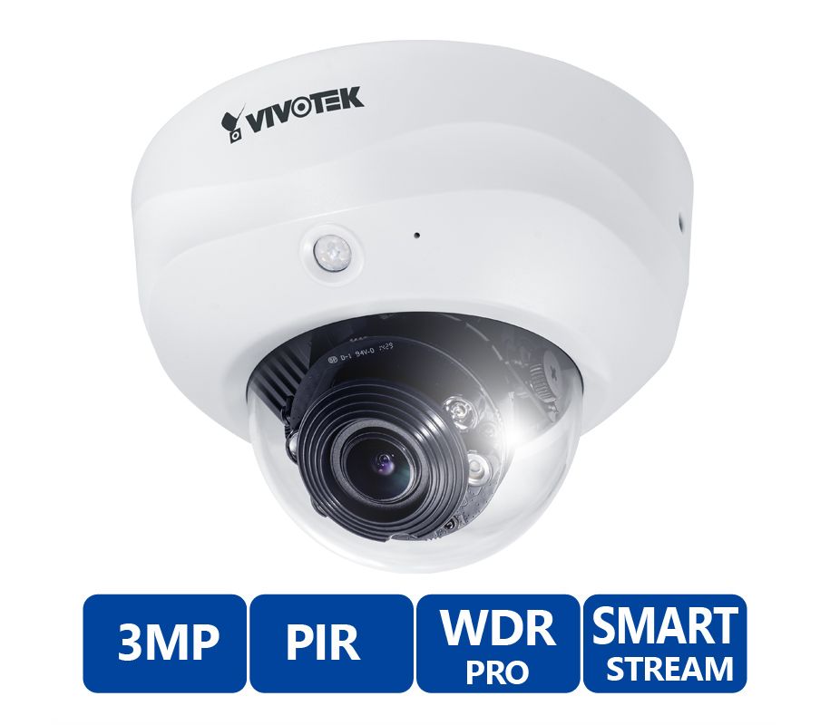 Camera IP Dome hồng ngoại 3.0 Megapixel Vivotek FD8173-H