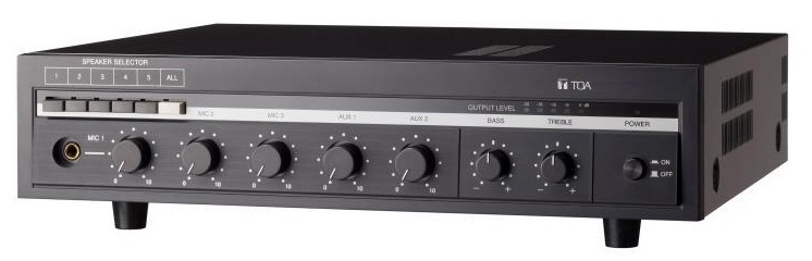 Mixer Amplifier chọn 5 vùng 360W TOA A-1360SS