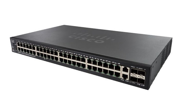 48-Port 10/100 PoE Stackable Managed Switch CISCO SF550X-48MP-K9-EU