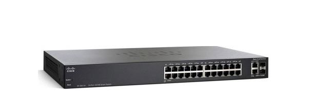 24-Port 10/100Mbps Smart Switch CISCO SF250-24-K9