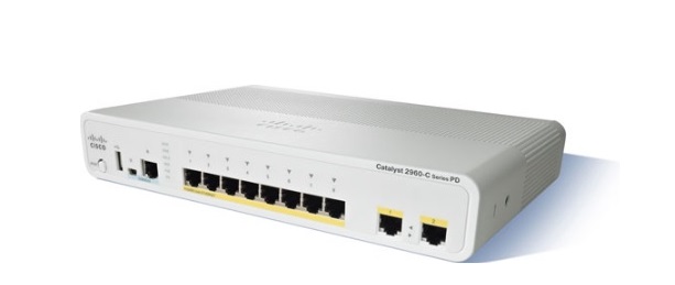 8-Port 10/100/1000 Gigabit Ethernet Switch Cisco Catalyst WS-C2960CG-8TC-L 