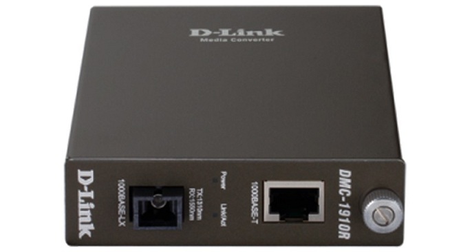 1000Base-TX to 1000Base-LX Single Fiber Media converter D-Link DMC-1910R/E
