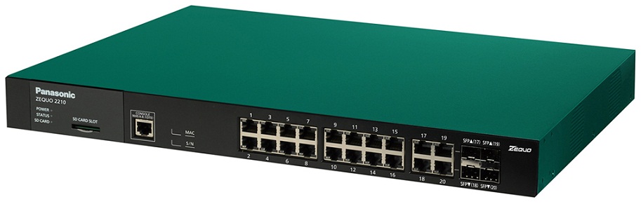 20-port 10/100/1000M + 4 SFP Switch PANASONIC PN26161