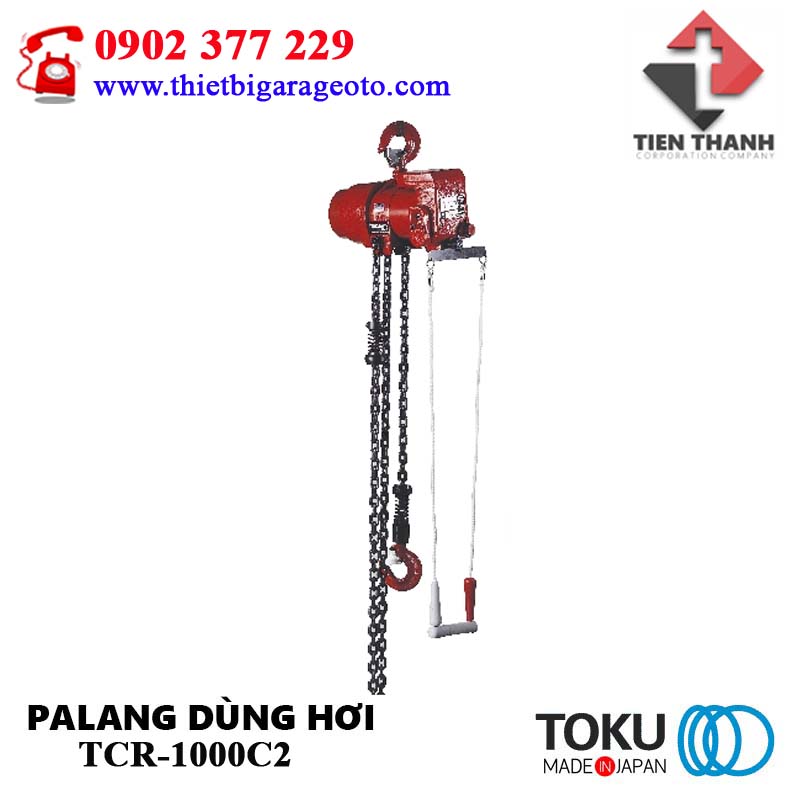 Pa lăng dùng khí nén Toku TCR-1000C2