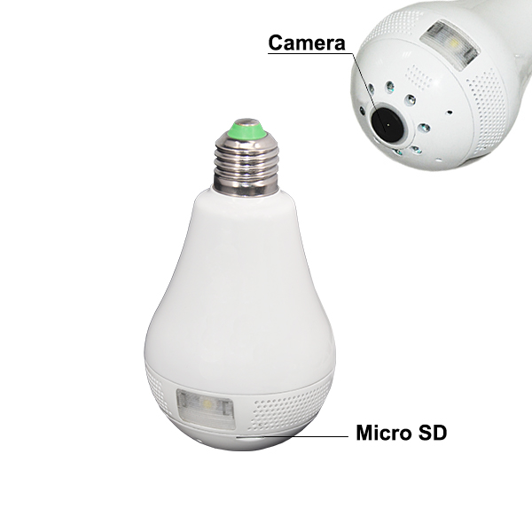 Camera IP ngụy trang bóng đèn SCR3602 3D