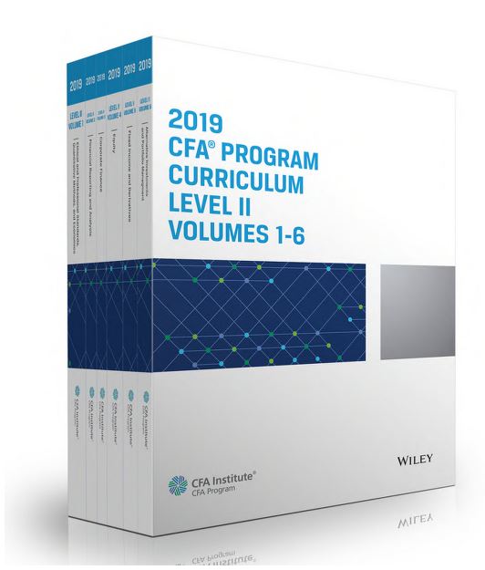 TRỌN BỘ SÁCH CFA 2019 CURRICULUM LEVEL 2 TRỌN BỘ SÁCH CFA 2019 CURRICULUM LEVEL 2