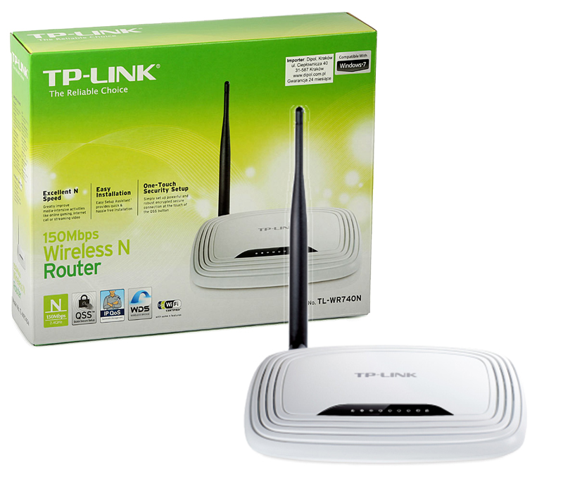 Wireless Router TPLink TL-WR740N 150Mbps