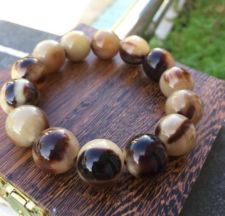 Vòng tay Sừng Bò - Hạt tròn Vòng tay Sừng Bò - Hạt tròn