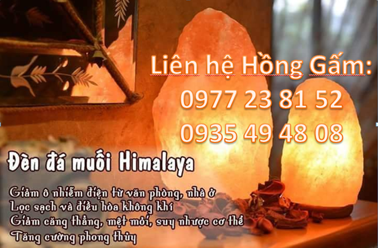 ĐÈN ĐÁ MUỐI HIMALAYA