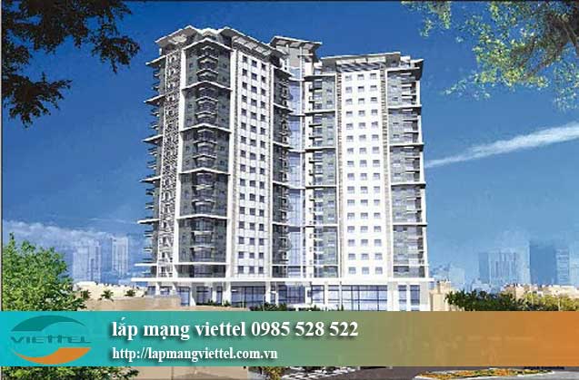 Lắp cáp quang viettel tại VC7 Housing Complex 136 hồ tùng mậu