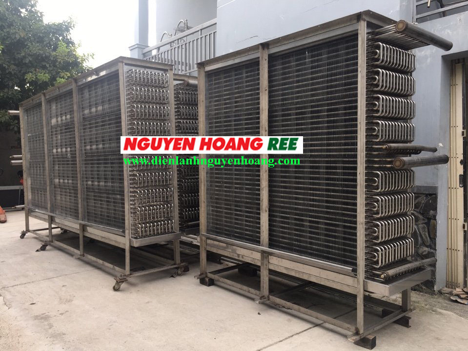 Nguyenhoang Ree Co., Ltd chuyên sản xuất gia công dàn lạnh, dàn nóng theo yêu cầu