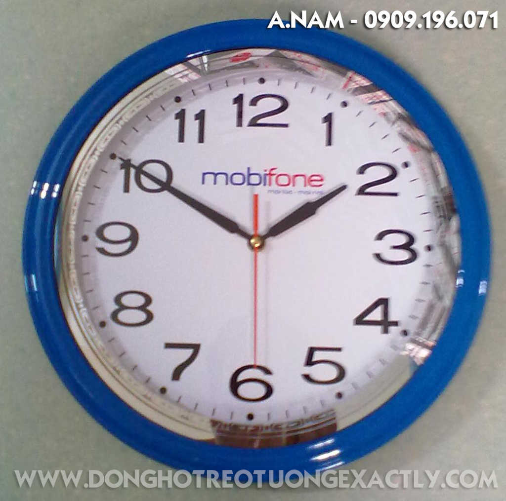 Đồng hồ treo tường Mobifone làm quà tặng U80