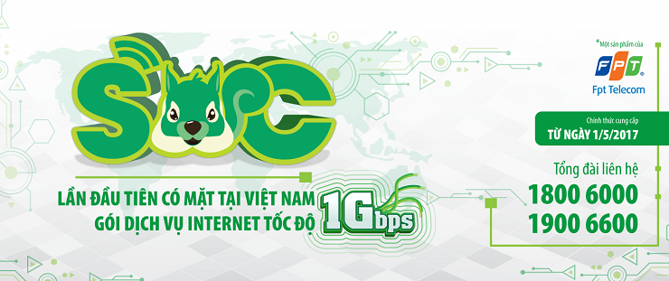 gói cước internet tốc độ 1gbps của fpt