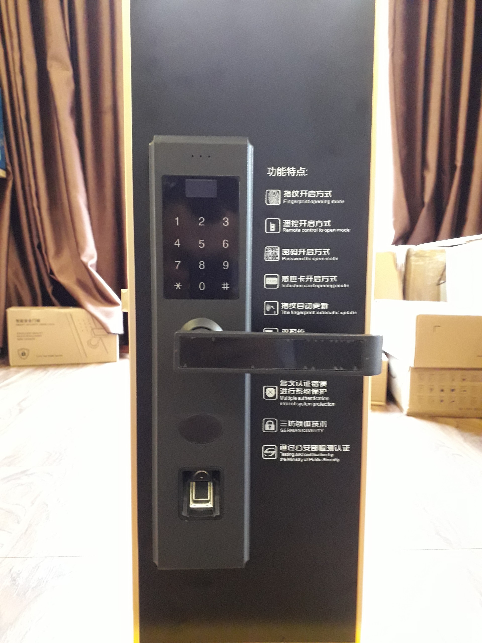 Khóa vân tay ANZ Smart Lock H902 