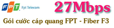 gói cước cáp quang F3