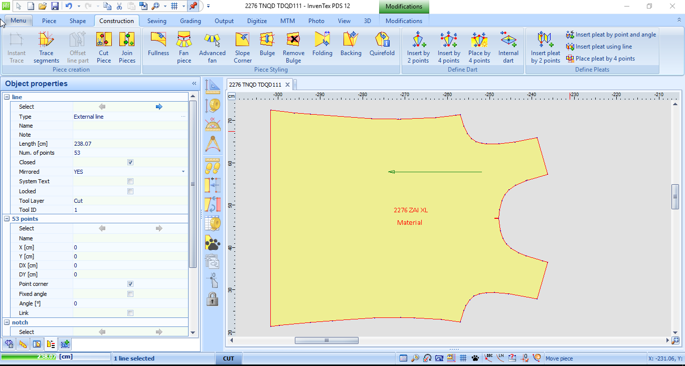 Bộ phần mềm Thiết kế Rập - Nhảy size _ Giác sơ đồ FULL Bản quyền Inventex CAD