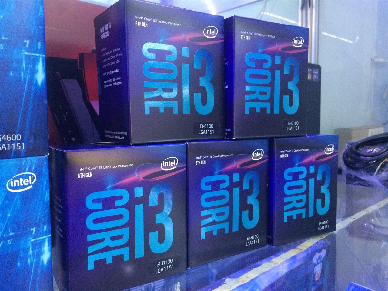 Bộ xử lý Intel® Core™ i3-8100