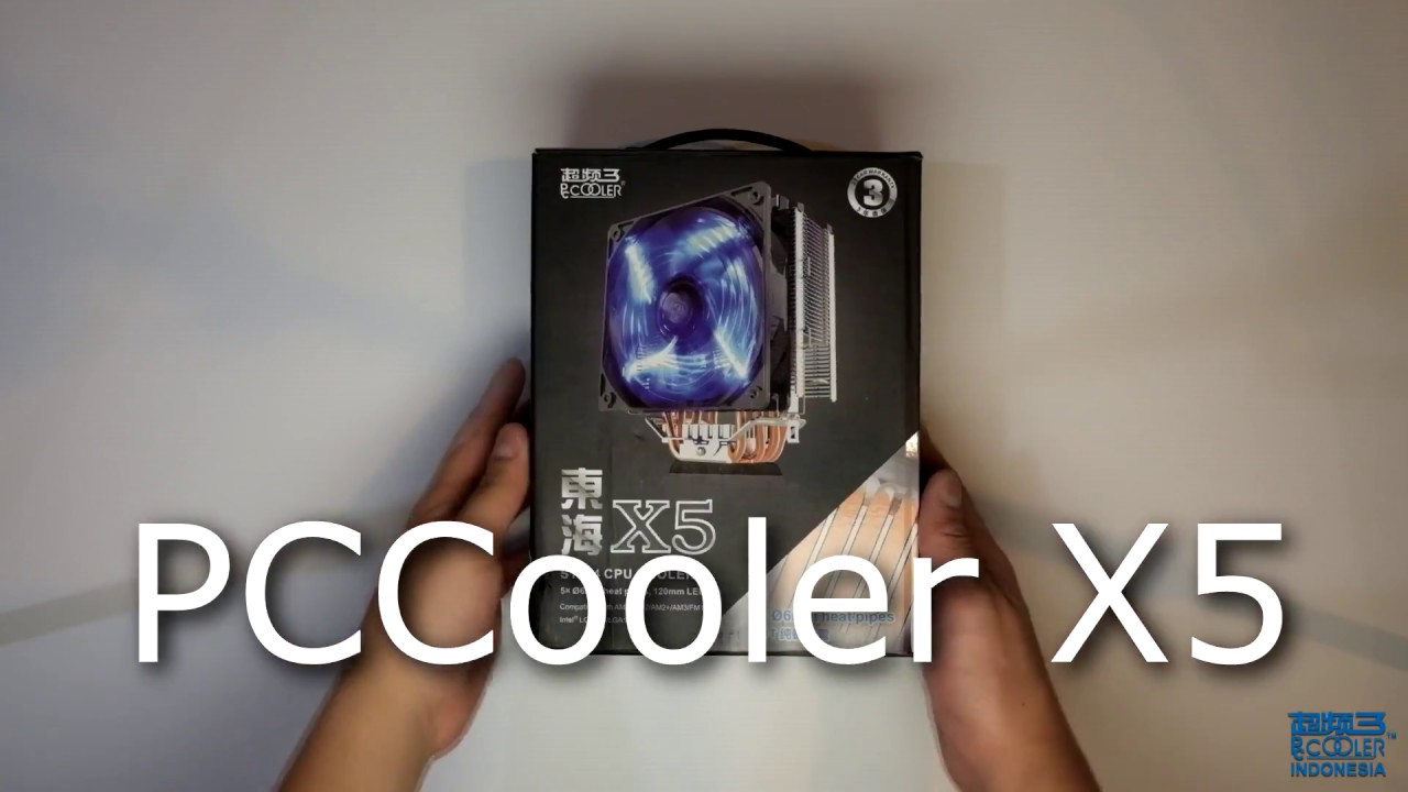 PCCOOLER X5 ULTRA-SILENT CPU COOLER FAN