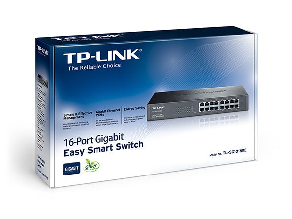 Switch TP-LINK TL-SG1016D 16-Port Gigabit 