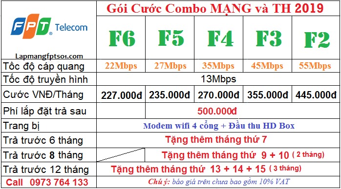 goi cuoc combo goi cuoc internet va truyen hinh