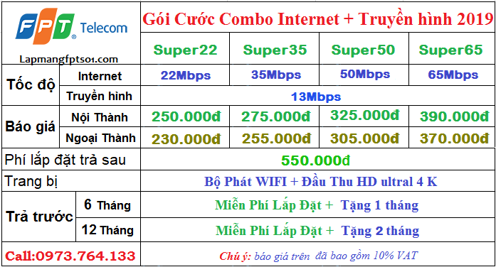 goi cuoc lap mang va truyen hinh goi cuoc internet va truyen hinh