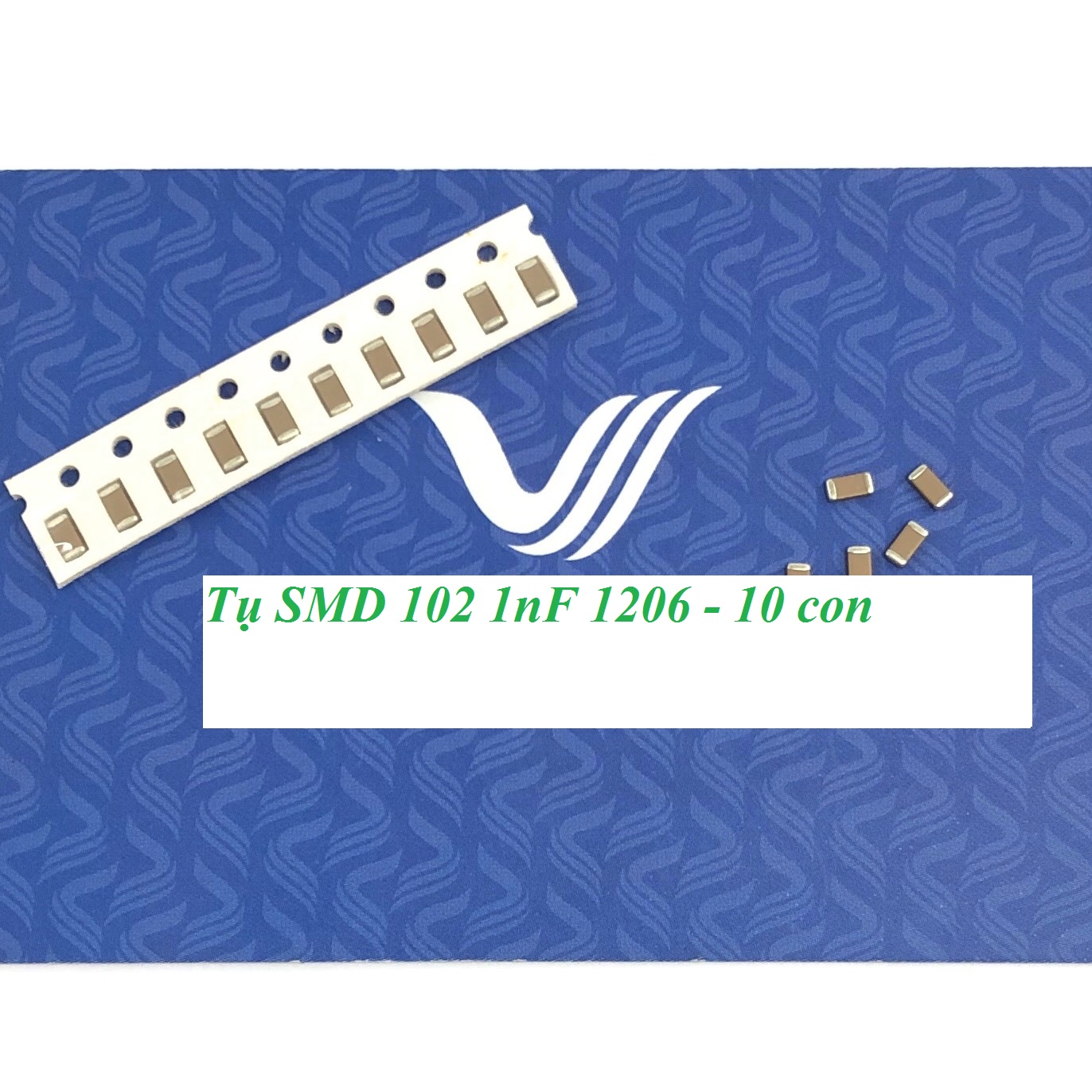 Tụ SMD 102 1nF 1206 - 10 con
