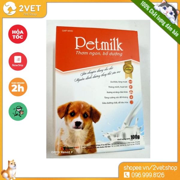 Sữa Bột Cho Chó Petmilk