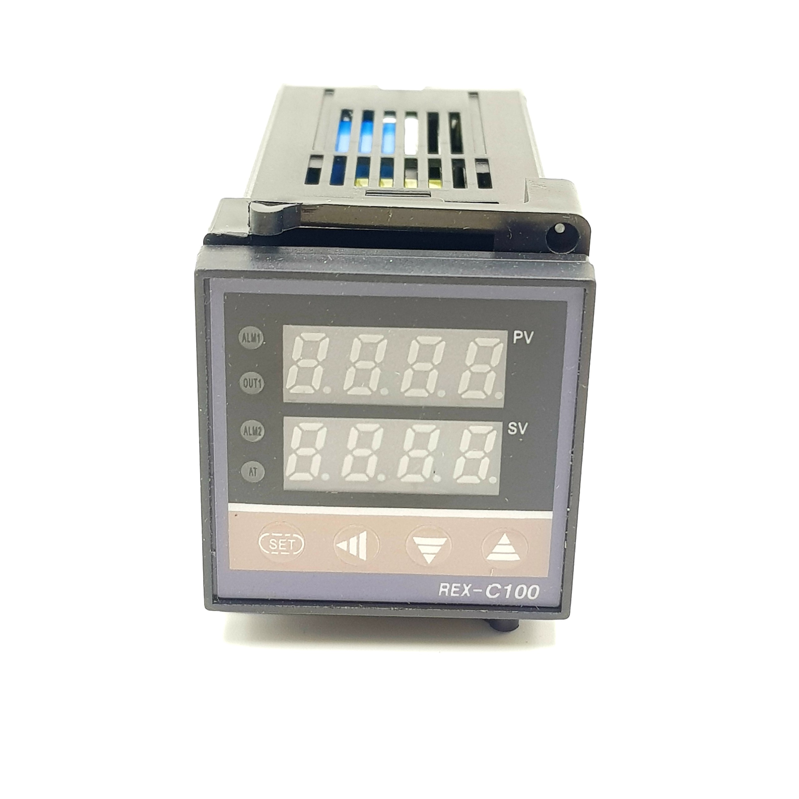 Bộ điều khiển nhiệt độ RKC REX C100 0-400 độ OutPut SSR / Điều khiển nhiệt độ REX C100 cho can K I7H