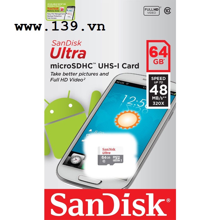 Thẻ nhớ Sandisk 64gb Thẻ nhớ Sandisk 64gb