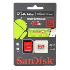 Thẻ nhớ Sandisk 16gb Thẻ nhớ Sandisk 16gb