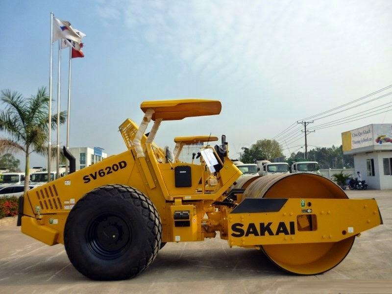 Xe lu Sakai SV620D mới 100%