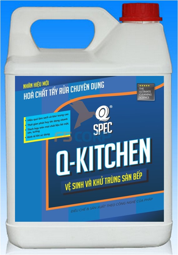 Q- KITCHEN HÓA CHẤT KHỬ TRÙNG VÀ VỆ SINH SÀN BẾP Q- KITCHEN HÓA CHẤT KHỬ TRÙNG VÀ VỆ SINH SÀN BẾP