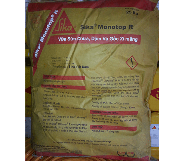 SIKA MONOTOP R – VỮA SỬA CHỮA BÊ TÔNG SIKA MONOTOP R – VỮA SỬA CHỮA BÊ TÔNG