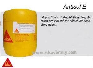 SIKA ANTISOL E, SẢN PHẨM HỖ TRỢ BÊ TÔNG