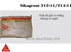 SIKAGROUT 212-11/214-11, VỮA RÓT GỐC XI MĂNG