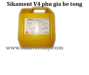 SIKAMENT V4-PHỤ GIA BÊ TÔNG