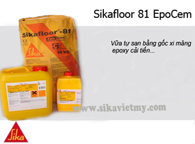 SIKAFLOOR 81 EPOCEM, CHẤT PHỦ SÀN GỐC NHỰA EPOXY