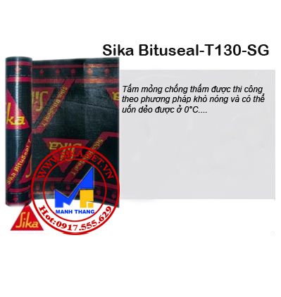 SIKA BITUSEAL T130 SG-MÀNG CHỐNG THẤM