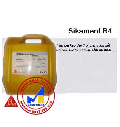 SIKAMENT R4-PHỤ GIA SẢN XUẤT BÊ TÔNG