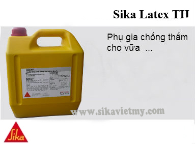 SIKA LATEX TH-SỬA CHỮA BÊ TÔNG