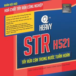 STR H521, TẨY RỬA CẶN TRONG NƯỚC TUẦN HOÀN