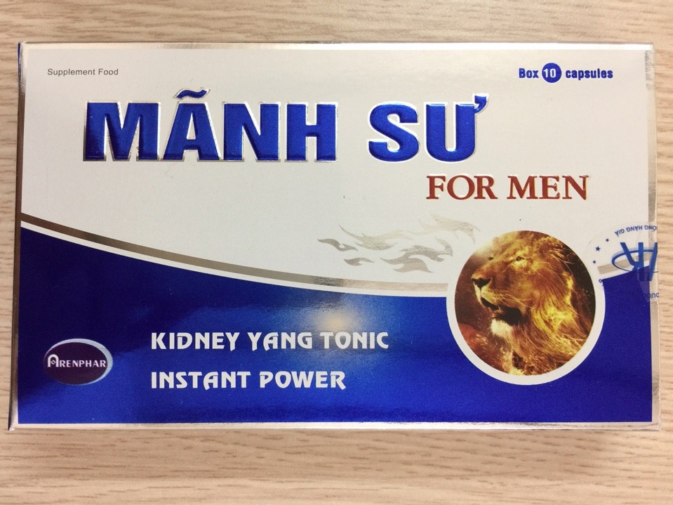 Mãnh Sư For Men - Bổ thận tráng dương