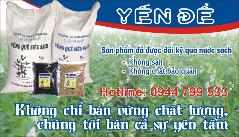 Hướng dẫn khách hàng mua vừng Yến Để Hướng dẫn khách hàng mua vừng Yến Để