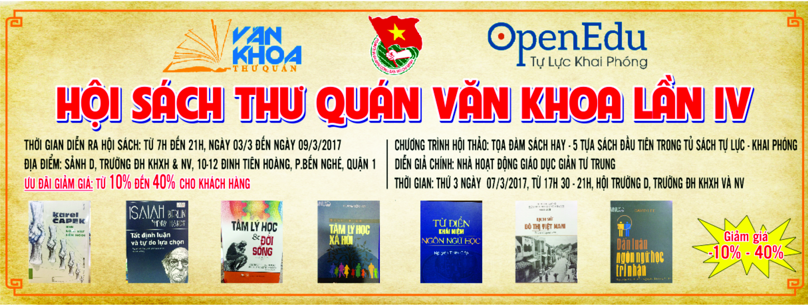 Tọa đàm Sách Hay 5 TỰA SÁCH ĐẦU TIÊN TRONG TỦ SÁCH “TỰ LỰC KHAI PHÓNG” Tọa đàm Sách Hay 5 TỰA SÁCH ĐẦU TIÊN TRONG TỦ SÁCH “TỰ LỰC KHAI PHÓNG”