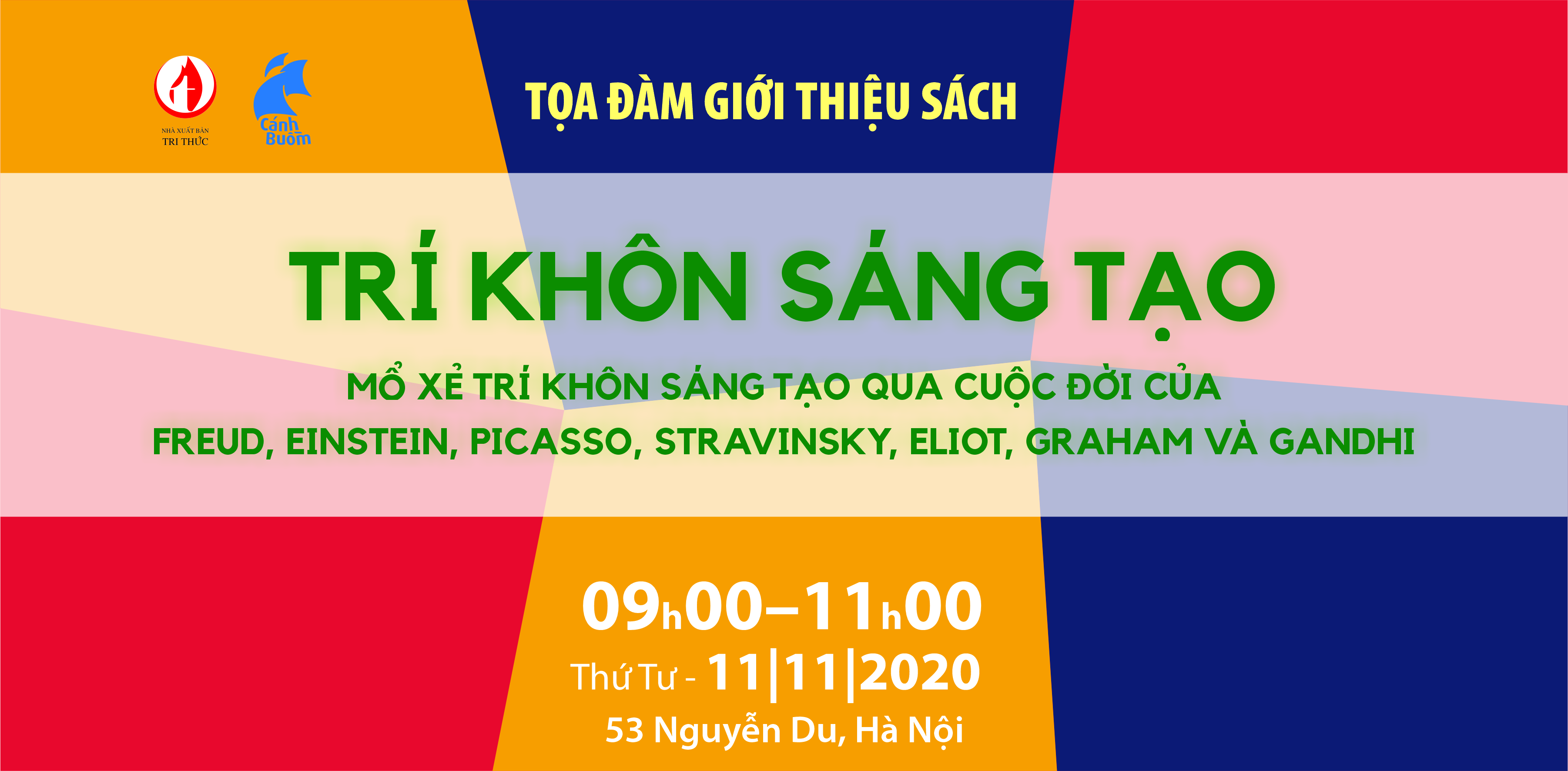 Tọa đàm Giới thiệu sách Trí Khôn Sáng Tạo Tọa đàm Giới thiệu sách Trí Khôn Sáng Tạo