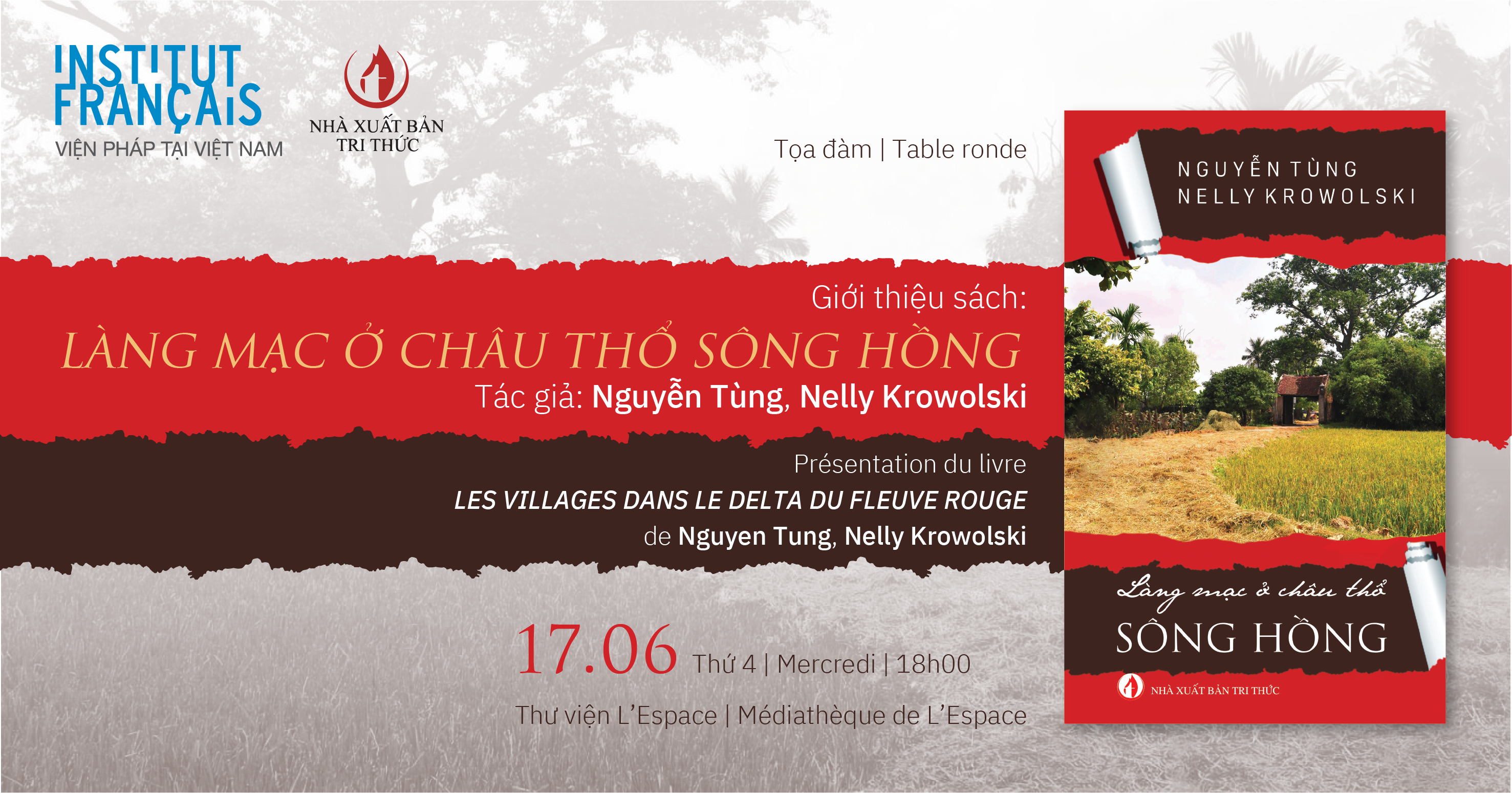 Tọa đàm Giới thiệu sách LÀNG MẠC Ở CHÂU THỔ SÔNG HỒNG Tọa đàm Giới thiệu sách LÀNG MẠC Ở CHÂU THỔ SÔNG HỒNG
