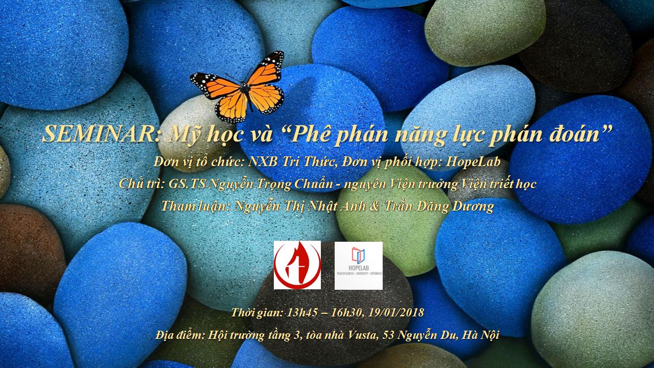 MỸ HỌC VÀ “PHÊ PHÁN NĂNG LỰC PHÁN ĐOÁN” MỸ HỌC VÀ “PHÊ PHÁN NĂNG LỰC PHÁN ĐOÁN”